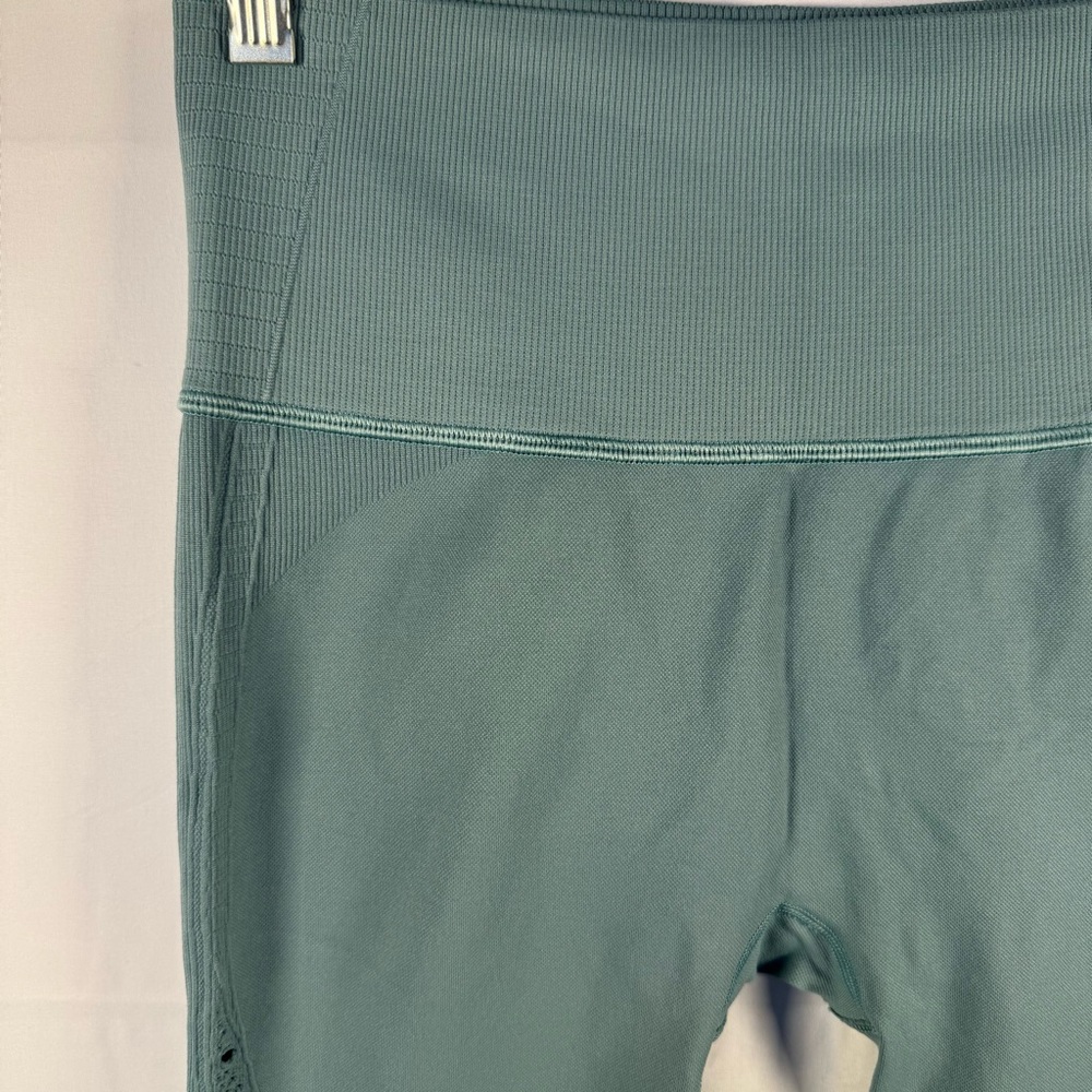 Gymshark Energy Seamless Leggings Dark Teal Womens Size XSWorkout Athleisure Gym - Picture 3 of 9